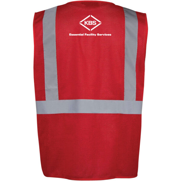 KBS Amazon Safety Mesh Vest - (Front & Back) - Image 5