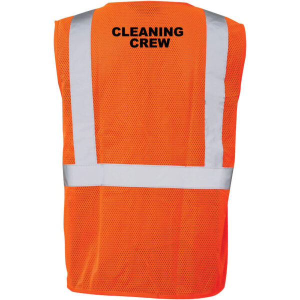 Cleaning Crew Amazon Safety Mesh Vest - (Front & Back) - Image 5