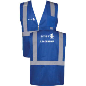 System1 Amazon Safety Mesh Vest - Leadership - (Front & Back)
