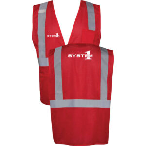 System 1 Amazon Safety Mesh Vest - (Front & Back)