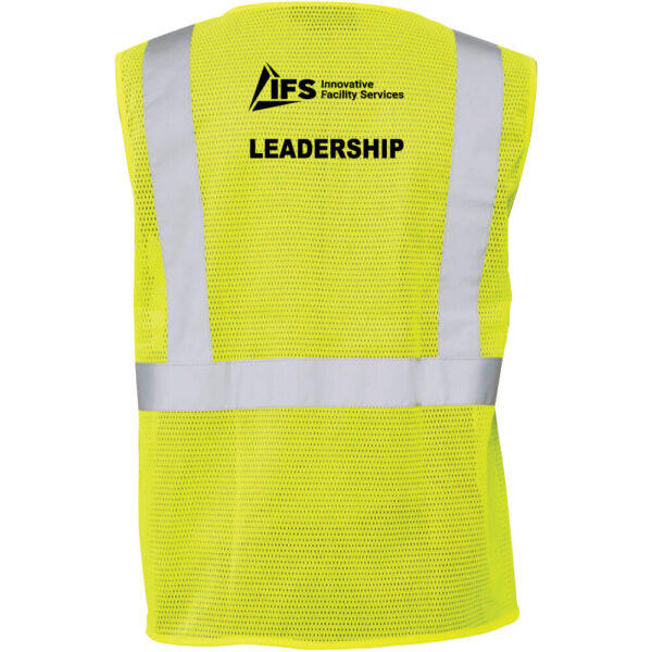 IFS Safety Mesh Vest - Leadership - (Front & Back) - Image 7