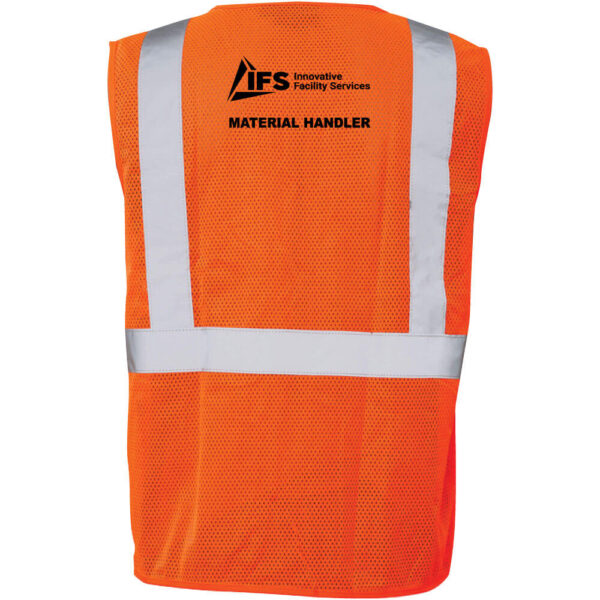 IFS Safety Mesh Vest - Material Handler - (Front & Back) - Image 3