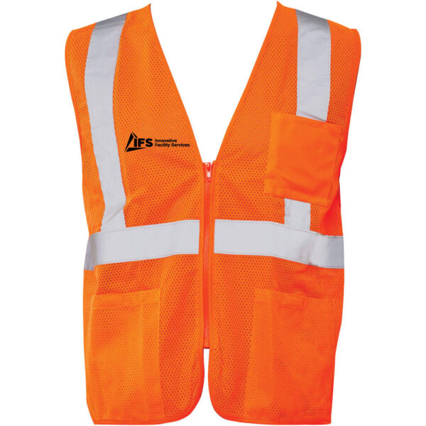 IFS Safety Mesh Vest - Material Handler - (Front & Back) - Image 2