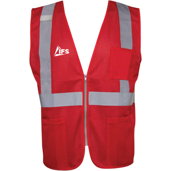 IFS Safety Mesh Vest - Material Handler - (Front & Back) - Image 6