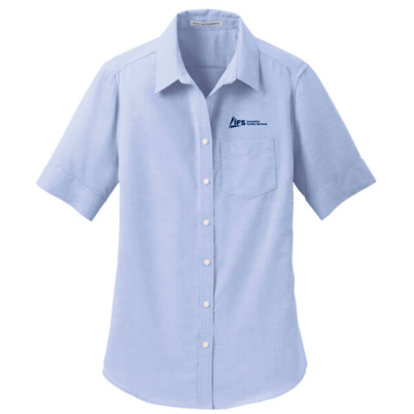 IFS Dress Shirt Short Sleeve Women's