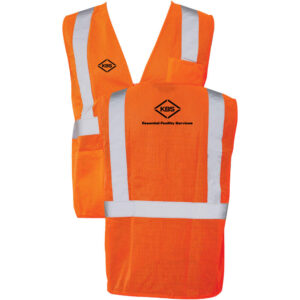 KBS Safety Mesh Vest - (Front & Back)