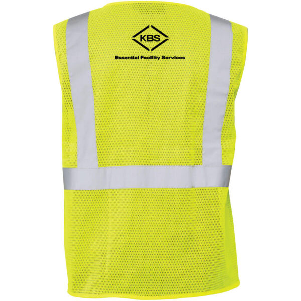 KBS Safety Mesh Vest - (Front & Back) - Image 5