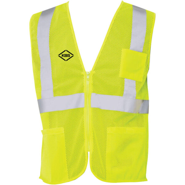 KBS Safety Mesh Vest - (Front & Back) - Image 4