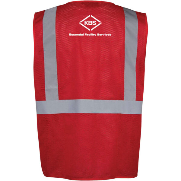 KBS Safety Mesh Vest - (Front & Back) - Image 7