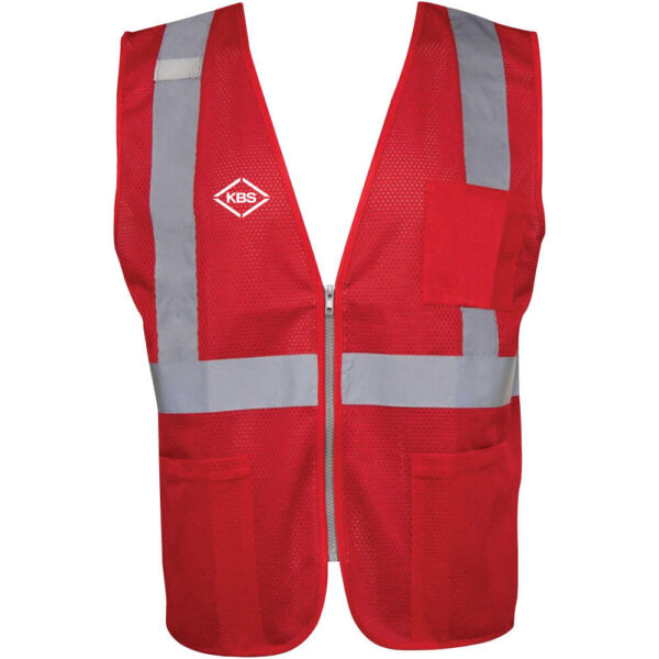 KBS Safety Mesh Vest - (Front & Back) - Image 6
