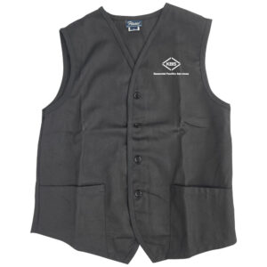 KBS Two Pocket Unisex Button Up Vest (Front Only)