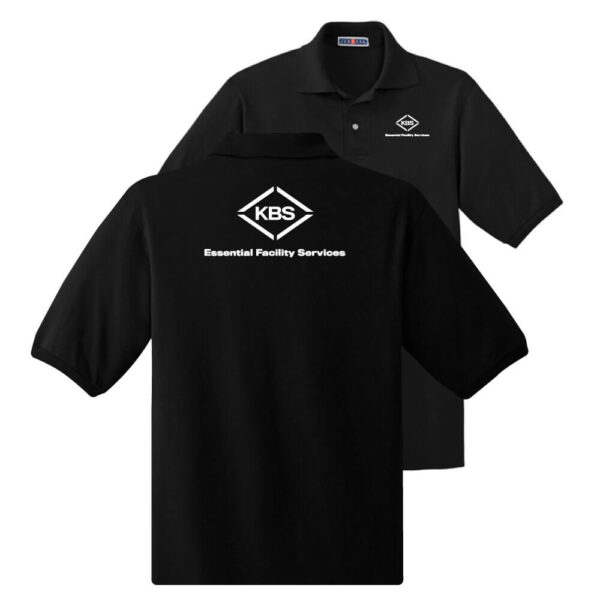 KBS Knit Polo Short Sleeve Unisex - (Front & Back)