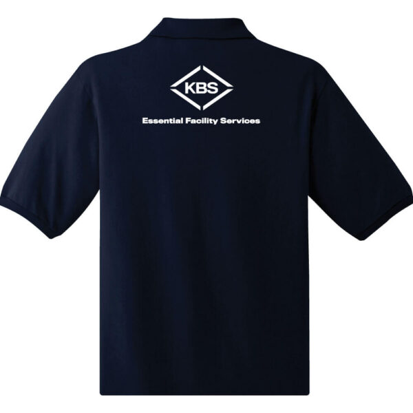 KBS Knit Polo Short Sleeve Unisex - (Front & Back) - Image 6