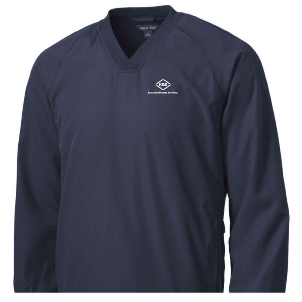 KBS Sport-Tek V-Neck Windbreaker - Image 2