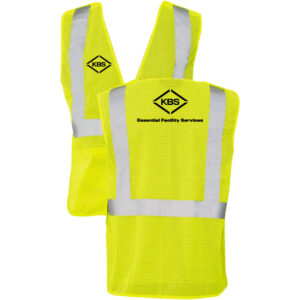 KBS 5 Point Break-Away Mesh Safety Vest - (Front & Back)
