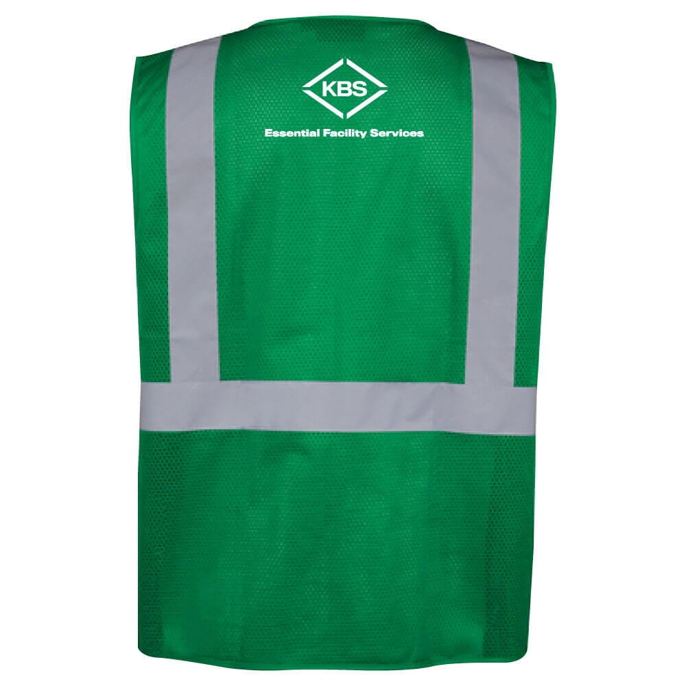 KBS Safety Mesh Vest - (Front & Back) - Image 11
