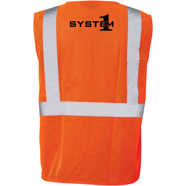 System1 Safety Mesh Vest - (Front & Back) - Image 3