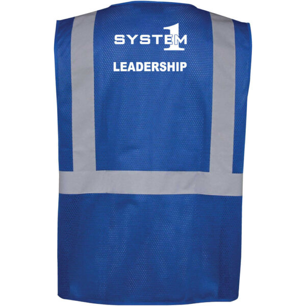 System1 Safety Mesh Vest - Leadership - (Front & Back) - Image 7