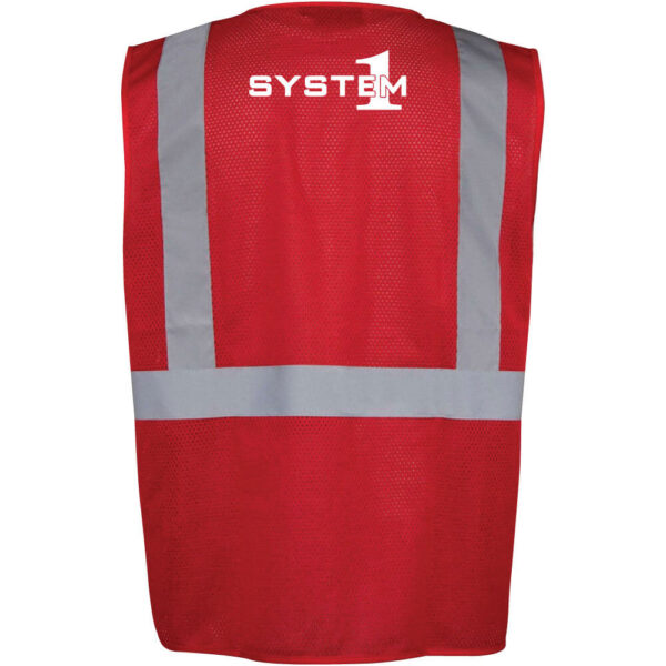 System1 Safety Mesh Vest - (Front & Back) - Image 9