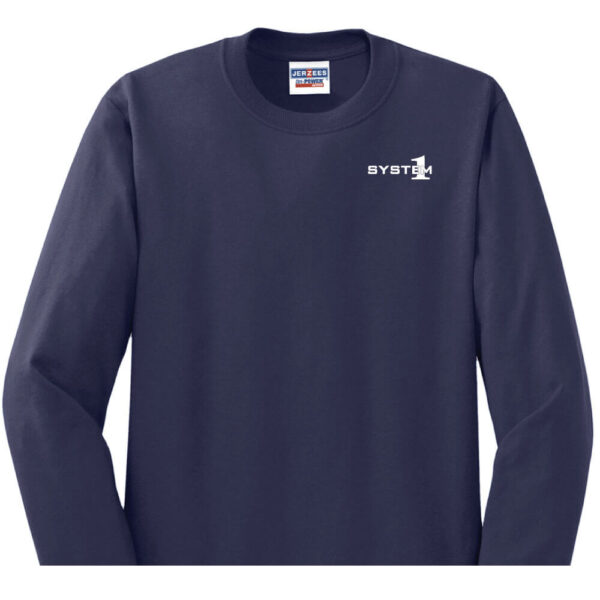 System1 Long Sleeve T-Shirt - (Front & Back) - Image 2
