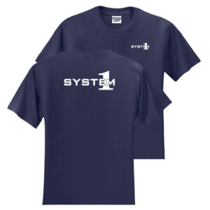 System1 Short Sleeve T-Shirt - (Front & Back)