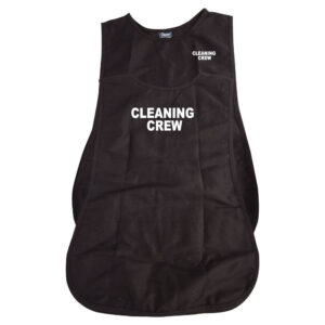 Cleaning Crew Round Bottom Cobbler Apron- (Front & Back)