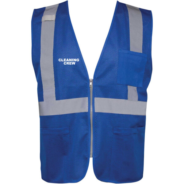 Cleaning Crew Safety Mesh Vest - Leadership - (Front & Back) - Image 8